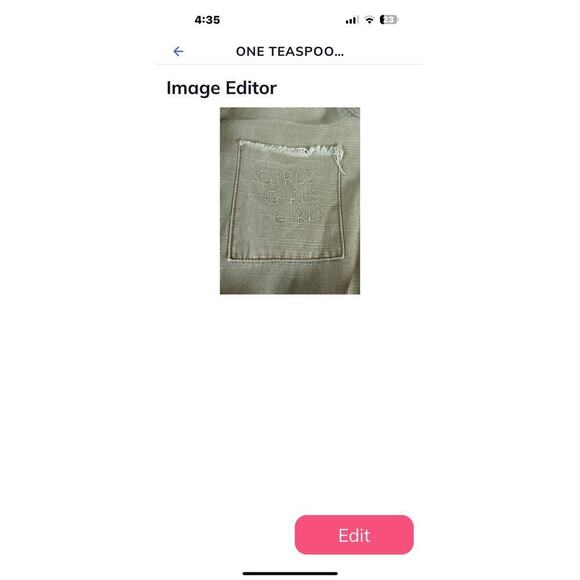 One teaspoon belted long sleeve khaki green jumpsuit women’s Small - Picture 7 of 11